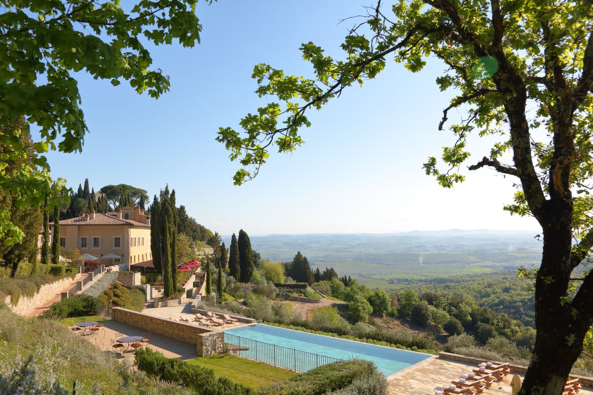 Castiglion del Bosco estate in the Tuscan countryside
